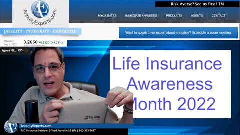 It's Life Insurance Awareness Month - Agents