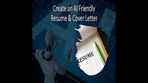 How to Make AI Friendly Resumes and Cover Letters Using Chat GPT
