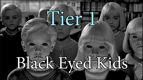 Black Eyed Kids (4/651) - Conspiracy Theory Iceberg