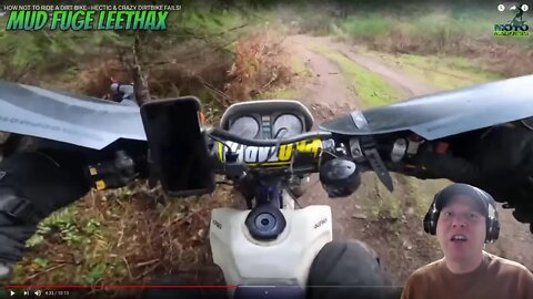 Reaction Video - HOW NOT TO RIDE A DIRT BIKE (Moto Madness ) 03-10-2021
