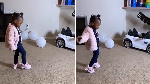 Hilarious Little Girl Unleashes Impressive Dance Moves