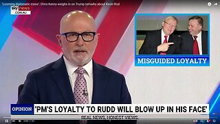 Brian Craig I support Trump 100% and Kevin Rudd is wrong