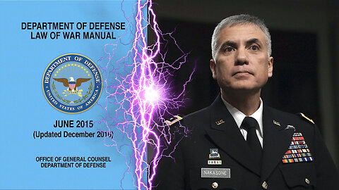 #QSuperProof - DOD Law Of War Manual > You've Always Had More Than You Knew