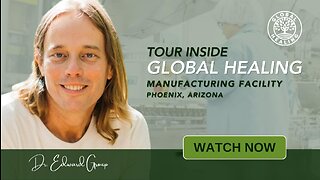 Tour Global Healing manufacturing facility with Founder Dr. Edward Group in Phoenix, Arizona