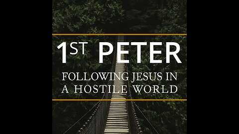 The Invisible War - 1 Peter 3:18-22