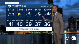 Staying chilly with more wet weather
