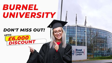 Brunel University January 2024 Scholarships | Up to £6,000 Discounts | Don't Miss Out!