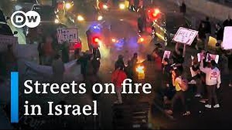 Israeli police clash with angry anti-Netanyahu protesters | DW News