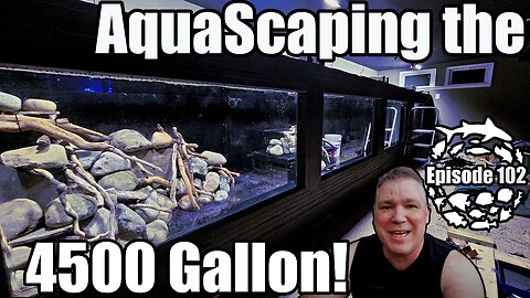 Aquascaping the 4500 Gallon Xingu River Amazon Monster Cichlid Aquarium!