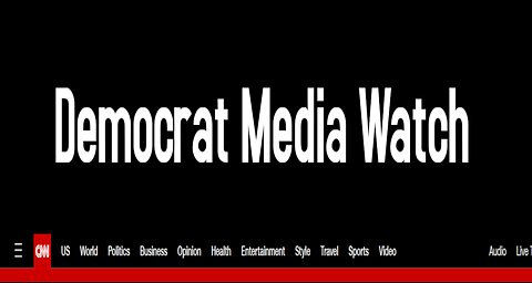 Democrat Media Watch livestream 1/2/24