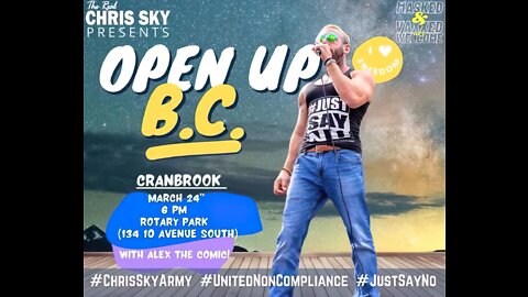 Chris Sky Rally, 2022-03-24 Cranbrook BC!