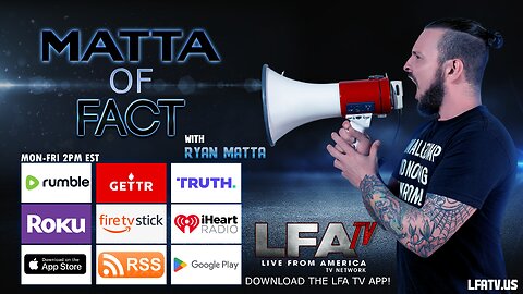 MATTA OF FACT 6.30.23 @2pm: The Most Crooked Bureaucrat in US History!