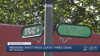 Weekend shootings leave 3 dead in West Palm Beach