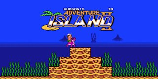 Adventure Island Title Screen.