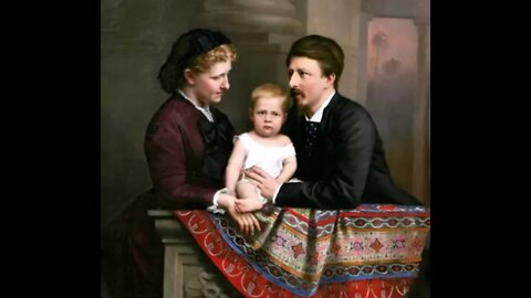 Princesa Isabel, Conde D'eu com seu filho. Quem era o filho do cansal na foto?