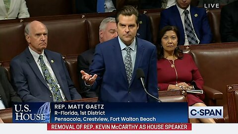All Reasons Gaetz Filed Motion to Vacate!