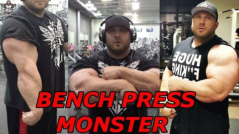 Insane Strength In The Bench Press