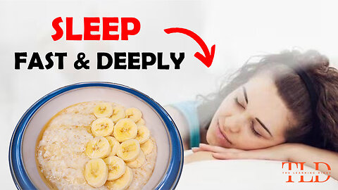 Top 7 Amazing Foods That Can Help You Sleep BETTER & FASTER When Consumed Before Bedtime!
