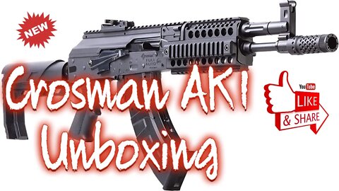 Crosman AK1 Unboxing