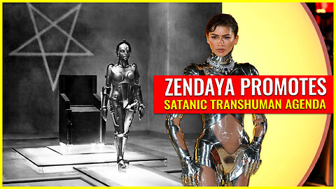 Zendaya promotes SATANIC transhuman agenda at Dune premiere (coming from the jabbed)