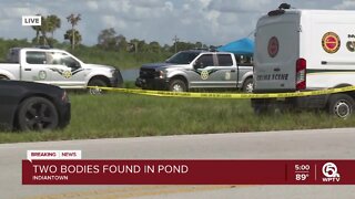 2 bodies pulled from pond near Indiantown