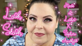 LASH STASH - HOUSE OF LASHES - AMETHYST - DEMO AND REVIEW l Sherri Ward