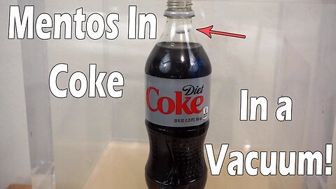 What Happens When You Drop a Mentos in Coke in a Vacuum Chamber?