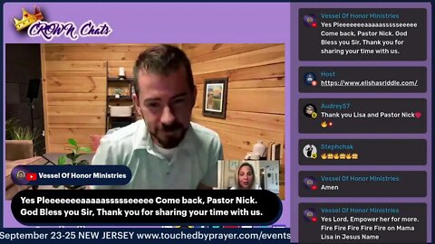 Crown Chats- The Seal of Fire with Pastor Nick.Padovani