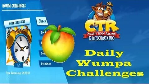 Daily Wumpa Challenges 6-12-22 - Crash Team Racing Nitro-Fueled (Live Stream)