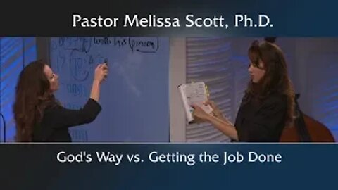 1 Chronicles 13 & 15 God’s Way vs. Getting the Job Done - Sanctification #13