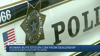 Tulsa police seize woman's recently bought car after they told her it was stolen
