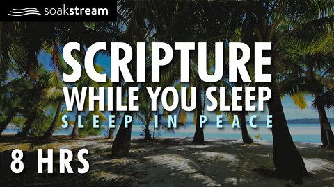 PLAY THIS WHILE YOU SLEEP | SLEEP WITH GOD'S WORD | 100+ Bible Verses For Sleep