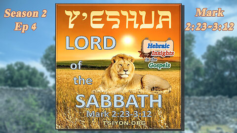 Mark 2:23-3:12 - Yeshua Lord of the Sabbath - HIG S2 Episode 4