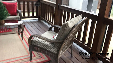 SNAPP® screen Porch Screen Project Review - Ronnie from Tennessee