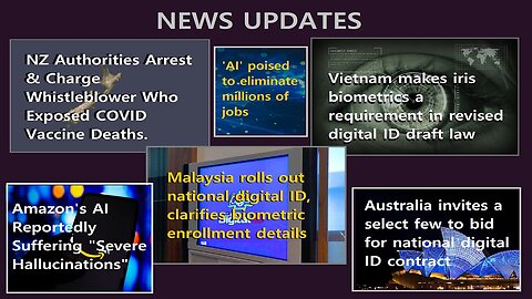 NZ Whistleblower Arrested Who Exposed Data On Covid Vax Deaths & Other News Updates