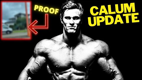 Calum Von Moger Still in a COMA