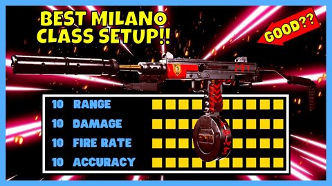 The *NEW* Milano 821 in Warzone Season 6 😲 (Warzone Best Milano Class)