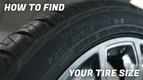 How to find your Tire Size