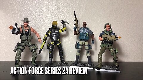 Valaverse Action Force Series 2A Military Action Figures Review