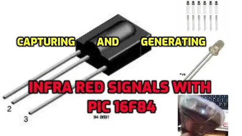 Capturing and Generating Infra Red Signals With PIC 16F84