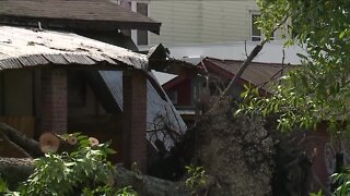 Neighbors left cleaning up damage after strong storms in Ybor City