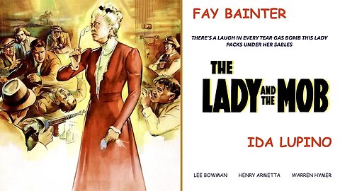 The Lady and The Mob (1939 Full Movie) | Dark Comedy/Crime | Fay Bainter, Ida Lupino, Lee Bowman.