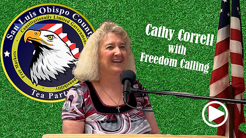 Cathy Correll with Freedom Calling