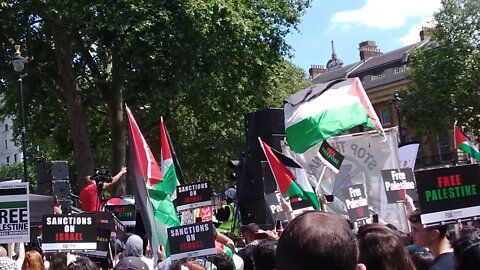 Lowkey at Free Palestine London