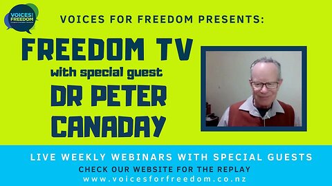 Fireside Chat With Dr Peter Canaday 29 August 2021