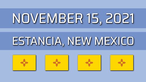 Estancia, New Mexico, November 15, 2021