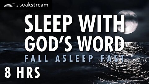 SOAK IN GOD'S PROMISES BY THE OCEAN | SLEEP WITH GOD'S WORD | 100+ Bible Verses For Sleep