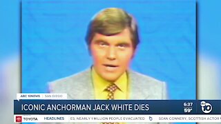 Longtime 10News anchor Jack White dies