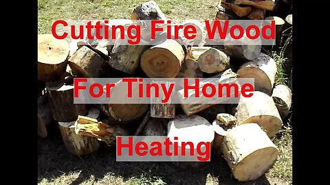 Cutting Fire Wood ~ New Wood Stove ~ Gifts Arrived & More
