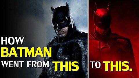 How Ben Affleck’s Batman became Robert Pattinson "The Batman", and the movie we missed out on.